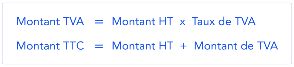 Montant TTC, TVA